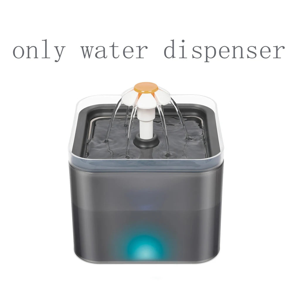 Smart Automatic Cat and Dog Feeder with 3.5L Dry Food Dispenser and 2L Water Fountain, Compatible with Tuya Wi-Fi