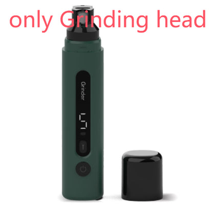Electric Dog Nail Grinder and Cat Nail Trimmer - Rechargeable, Super Quiet with 5-Speed Settings for All Sizes of Pets