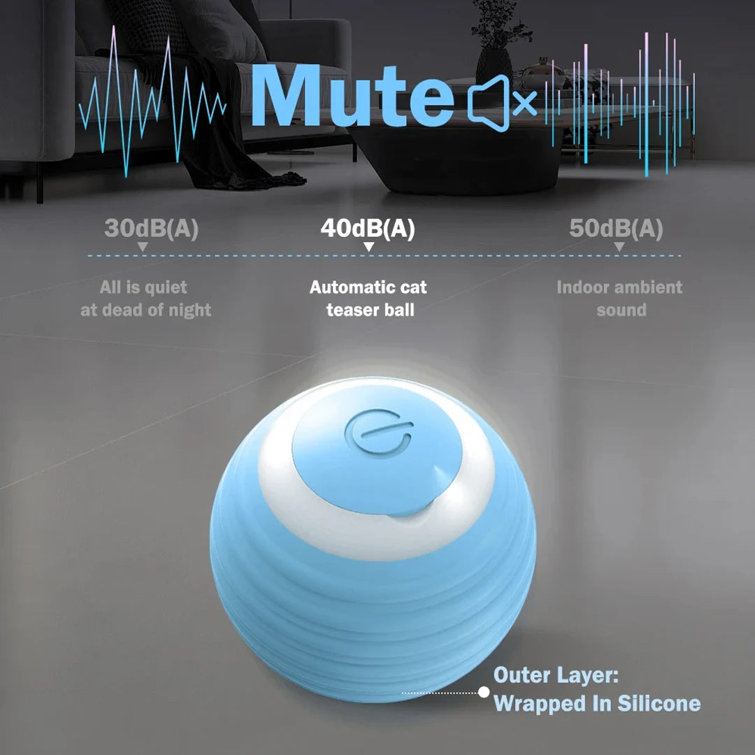 Smart Interactive Electronic Cat Toy Ball - Engaging Play Accessory for Cats