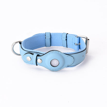 Leather Protective Cover for Airtag Pet Collar Tracker