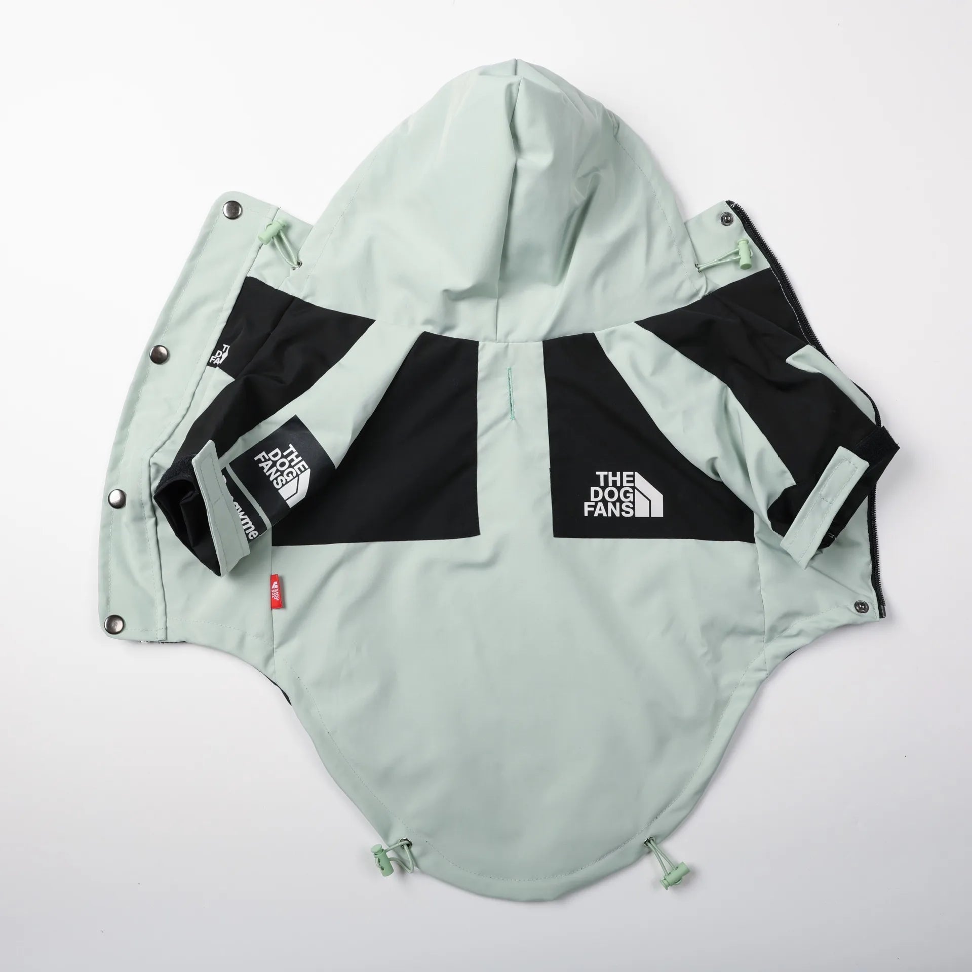 Dog Raincoat and Windbreaker Jacket for Small to Large Breeds, Suitable for French Bulldogs and Chihuahuas