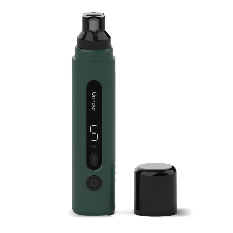 Electric Dog Nail Grinder and Cat Nail Trimmer - Rechargeable, Super Quiet with 5-Speed Settings for All Sizes of Pets