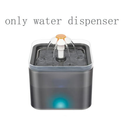 Smart Automatic Cat and Dog Feeder with 3.5L Dry Food Dispenser and 2L Water Fountain, Compatible with Tuya Wi-Fi