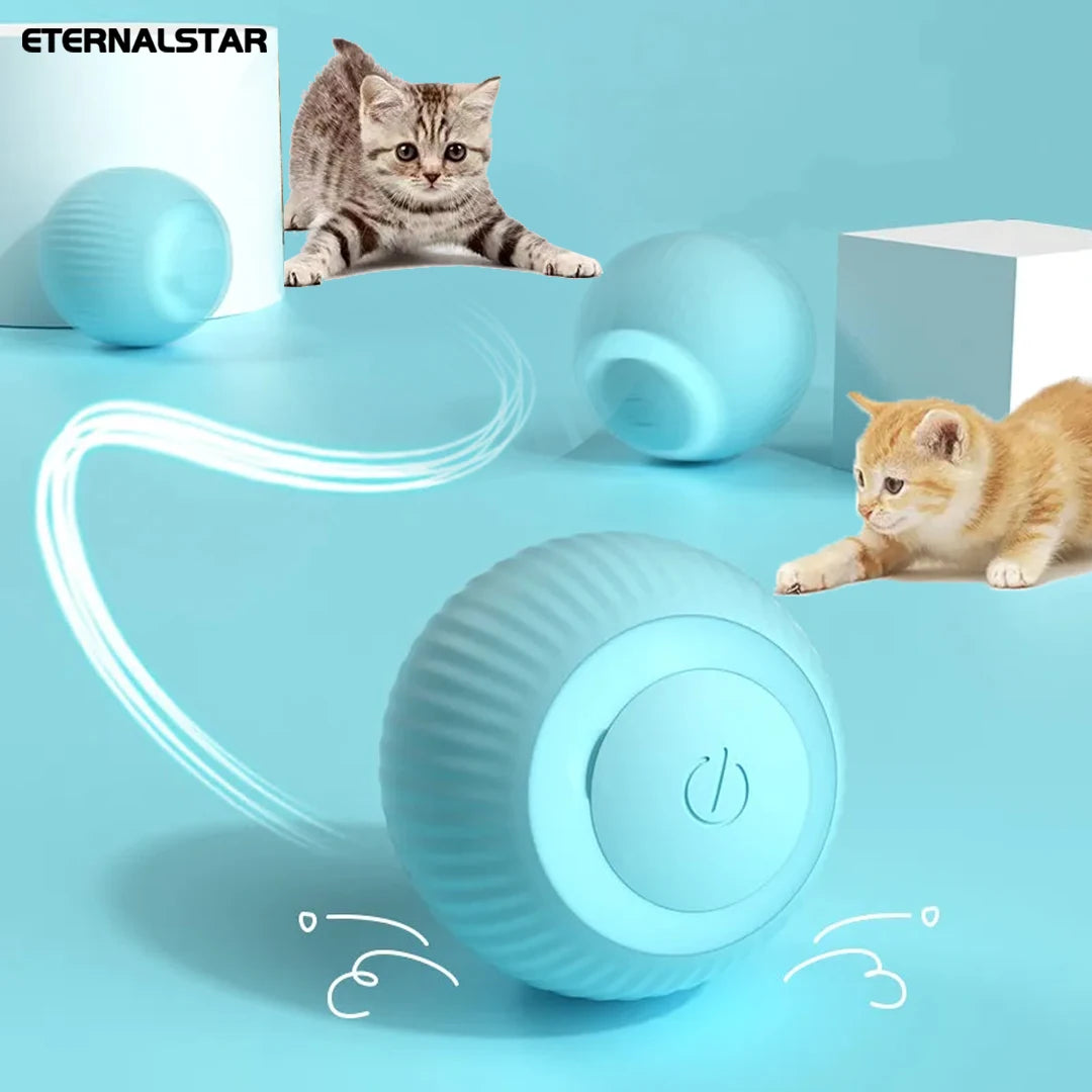 Smart Interactive Electronic Cat Toy Ball - Engaging Play Accessory for Cats