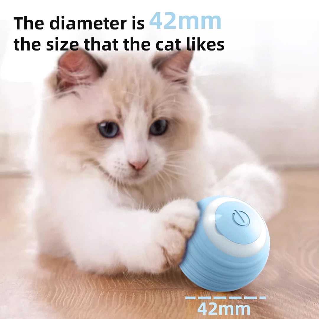 Smart Interactive Electronic Cat Toy Ball - Engaging Play Accessory for Cats