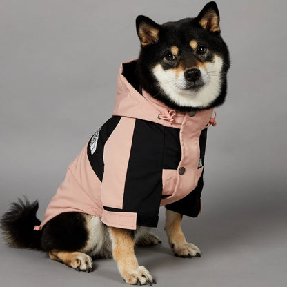 Dog Raincoat and Windbreaker Jacket for Small to Large Breeds, Suitable for French Bulldogs and Chihuahuas