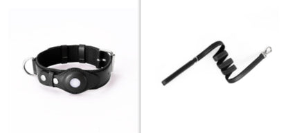 Leather Protective Cover for Airtag Pet Collar Tracker